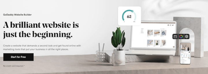 GoDaddy landing page GoDaddy landing page